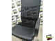 Кресло Боб ХРОМ, ткань, черный TW-11 + кож.зам. черный Д501, Топ-ган