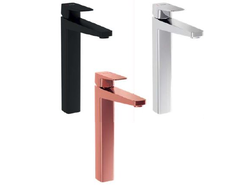 Смеситель для раковины-чаши, черный матовый, VitrA Root Square, A4273336EXP