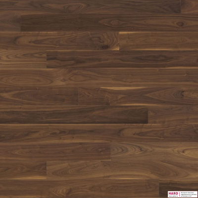 Паркетная доска Haro Орех Американский Универсал 538956 1-пол масло