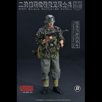 Комплект снаряжения немецкого солдата (БЕЗ ТЕЛА И ГОЛОВЫ)  - Коллекционный КОМПЛЕКТ 1/6 German Soldier Tannenberg Defense Line 1944 Accessory Set (BGM-011B) - BGM