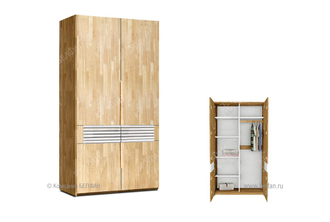 Шкаф для одежды 2-х дверный "Wallstreet", Belfan купить в Анапе