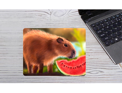 Коврик для мышки горизонтальный Капибара, Kapibara-san №27