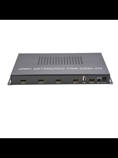 DE/VT-VWHD1 (usb) Контроллер видеостены 2x2, пульт управления. Вход HDMI и USB