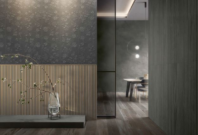 Декор, Villeroy&Boch, Jardin, 40х120 см, белый