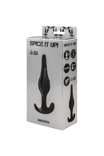 8008-01lola Анальная пробка Spice it up Smooth Black