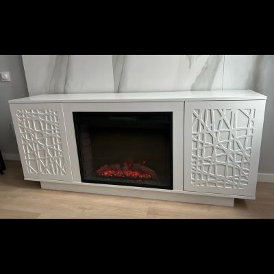 Электрокамин Майами WT с очагом Sparta 25.5 LED