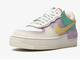 Nike Air Force 1 Shadow Pastel Pale Ivory (Экокожа) сбоку