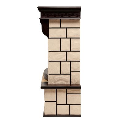 Электрокамин Stone AO с очагом Sparta 25.5 LED