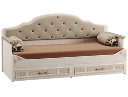 Кровать Флоренция с ящиками 11.07 Ясень Анкор