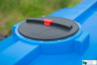 Емкость Экопром S 2000 л черная