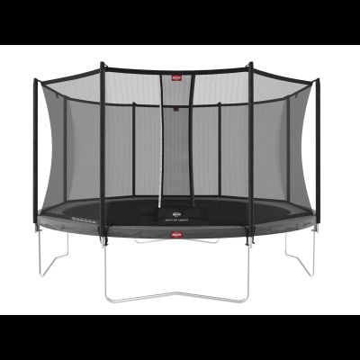 Батут BERG Favorit Grey 430 + защитная сетка Safety Net Comfort