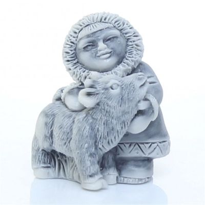 ДЕВОЧКА С ОЛЕНЕНКОМ МАЛЕНЬКАЯ.ОПТ