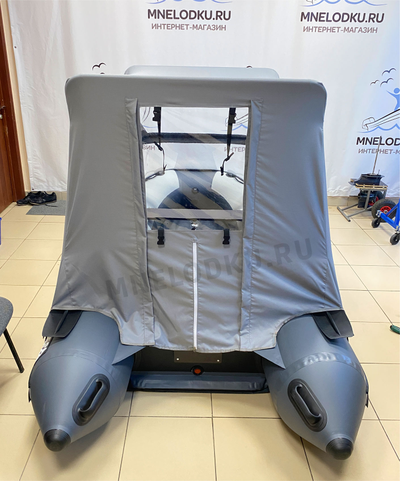 Тент ходовой Ривьера Компакт 3200 сзади