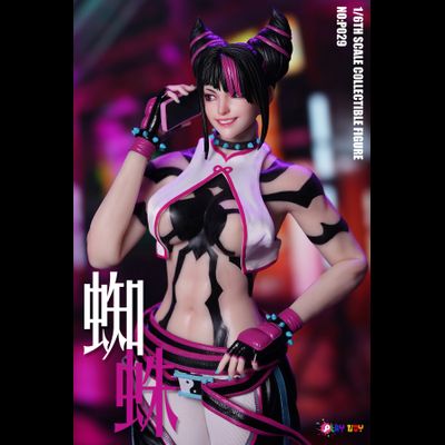 ПРЕДЗАКАЗ - Юри Хан (Street Fighter 6)  - Коллекционная ФИГУРКА 1/6 Spider Female Agent Gen 6 (P029) - PLAY TOY ?ЦЕНА: 26700 РУБ.?