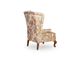 Английское кресло с ушами принт