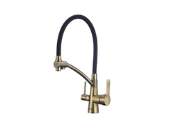 S-L1805C-01 Смеситель для кухонной мойки под фильтр питьевой воды бронзовый SAVOL *