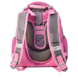 Школьный рюкзак №1School Sparkle Fairy с ортопедической спинкой и двусторонними пайетками (розовый)