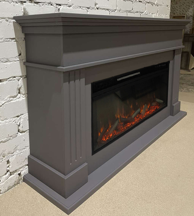 Линейный камин Бруно GR