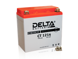 Аккумулятор Delta CT 1214 (YTX14-BS, YTX14H-BS, YTX16-BS, YB16B-A)