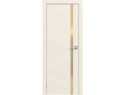 Дверь Межкомнатная - ЭМАЛЬ LINE 03 (Ваниль)