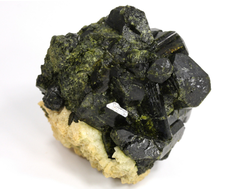 Эпидот, сросток кристаллов, Перу (47*43*42 мм, 110 г) №35870