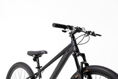 Велосипед FET technics 24" black (21 скорость, Shimano, дисковые тормоза)