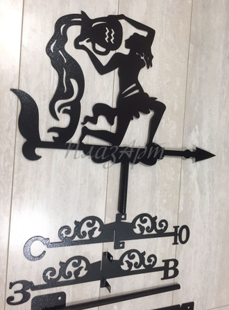 флюгер на крышу Водолей