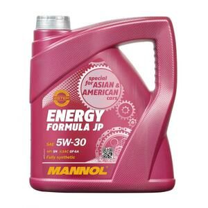 Масло моторное MANNOL Energy Formula JP 5W-30 синтетическое 4 л 1060 купить в Туле на Марата 100