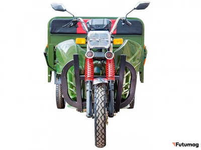 Электротрицикл Rutrike Алтай 2000 60V1500W зеленый