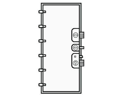 дверь стальная Зетта Премьер Модель 3К2 её комплектация во Владимире