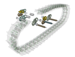 Группа 22. Прочие детали гусениц