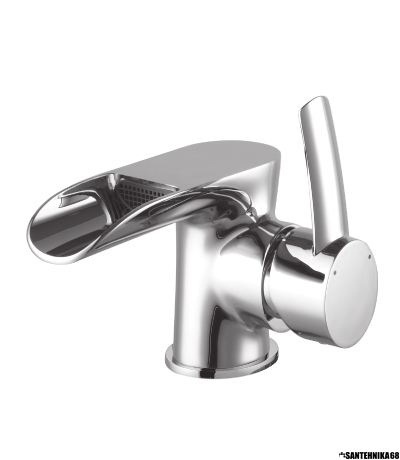 Смеситель для умывальника с каскадным изливом LEMARK Лемарк LM3246C