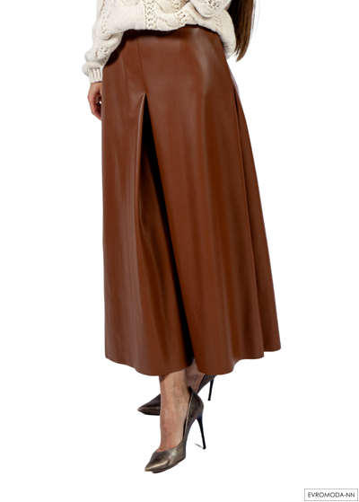 Юбка из экокожи Linea Cinque 22/21145