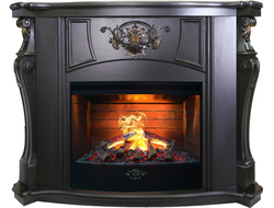 Электрокамин Чикаго BL с очагом 3D FireStar 33