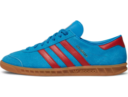 Кроссовки Adidas Hamburg Solar Blue Red Gum
