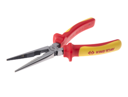 Пассатижи тонконосые 210 мм, диэлектрические KING TONY 6318-08A