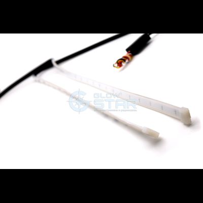 Ходовые огни Aozoom с бегущим поворотником (силиконовая трубка), 60см