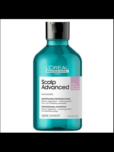 L'OREAL PROFESSIONNEL SCALP ADVANCED Шампунь успокаивающий для чувствительной кожи головы, 300 мл