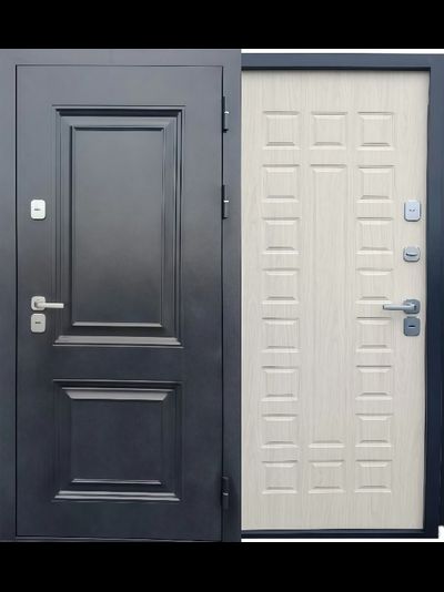 ТД Термо Дуб Млочный Антик серебро- Дуб молочный