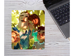 Коврик для мышки Привет Сосед/ Hello Neighbor №8