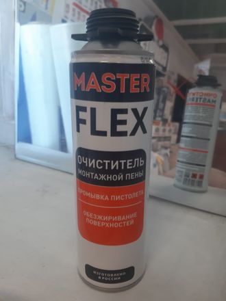 Очиститель монтажной пены Master Flex 500 мл.