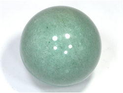 Шар Авантюрин зеленый, Зимбабве (75 мм, 578 г) №17389