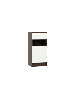 Тумба Холл ТБ-120 с ящиком Silky White