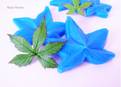 "Девичий виноград пятилистник" Силиконовый молд (вайнер)