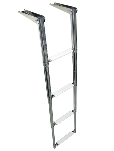 Трап складной телескопический с четырьмя ступенями Мореман, 300 мм