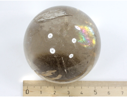 Шар Кварц дымчатый, Бразилия (57 мм, 241 г) №35401