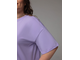 Женская свободная футболка БОЛЬШОГО размера Арт. 1439518-33 (цвет лавандовый) Размеры 54-80