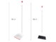 Набор для уборки Xiaomi YIJIE Broom Dustpan Combination щетка с совком YZ-03 White