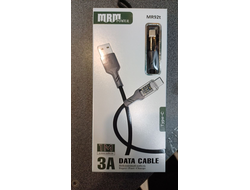 Кабель USB MRM MR92t Type-C 1000mm (Black)  10pcs