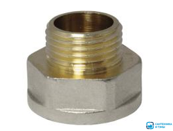 Переходник под ключ VIEIR 11/2''-11/4'' вр/нр никель в Тамбове